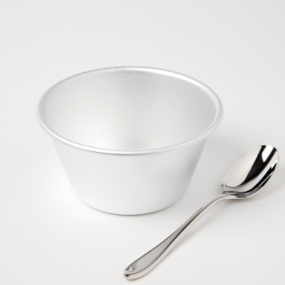 E046 Vogue Aluminium Mini Pudding Basin 284ml E046