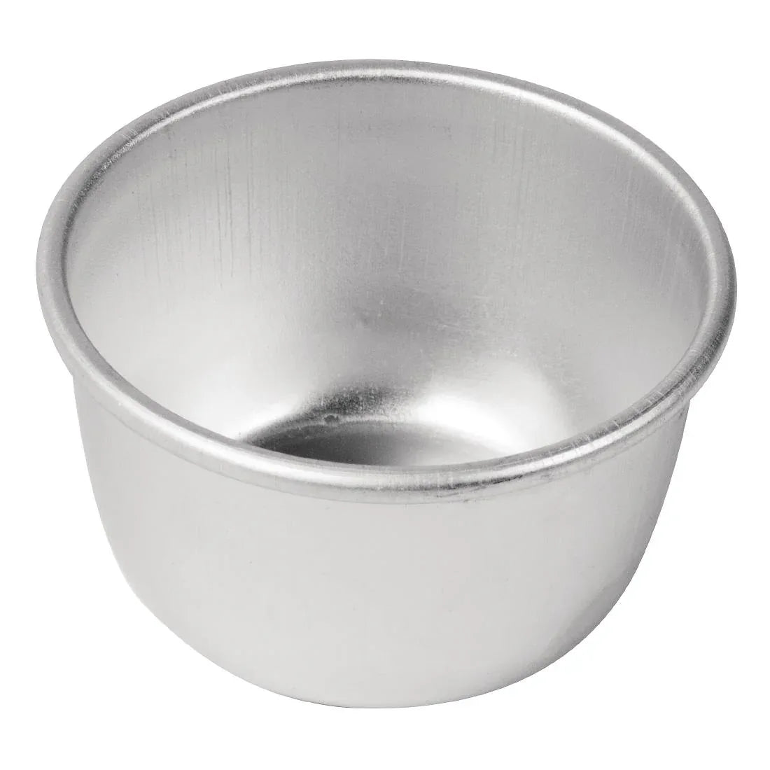 E048 Vogue Aluminium Mini Pudding Basin 105ml - JD Catering Equipment Solutions Ltd