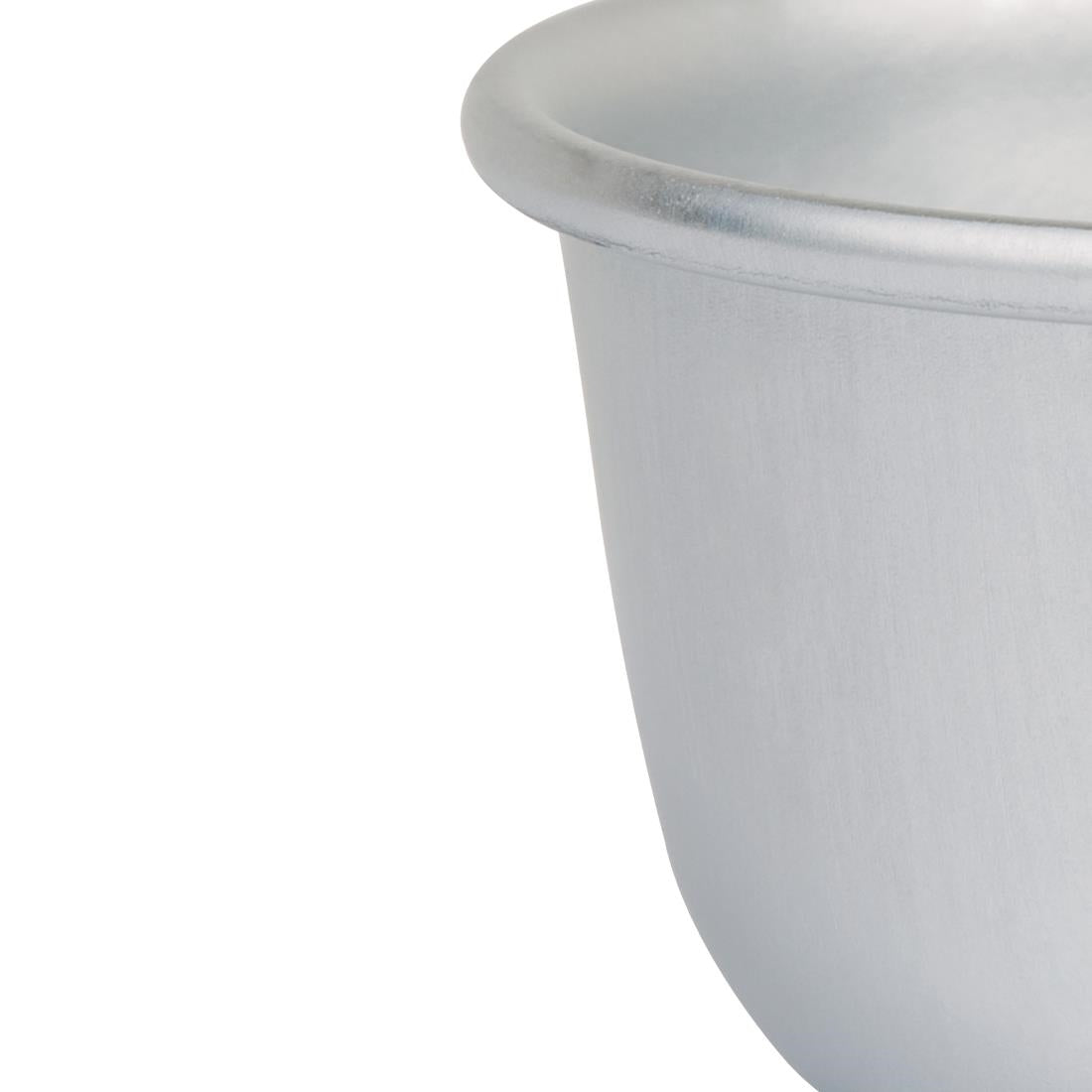 E048 Vogue Aluminium Mini Pudding Basin 105ml
