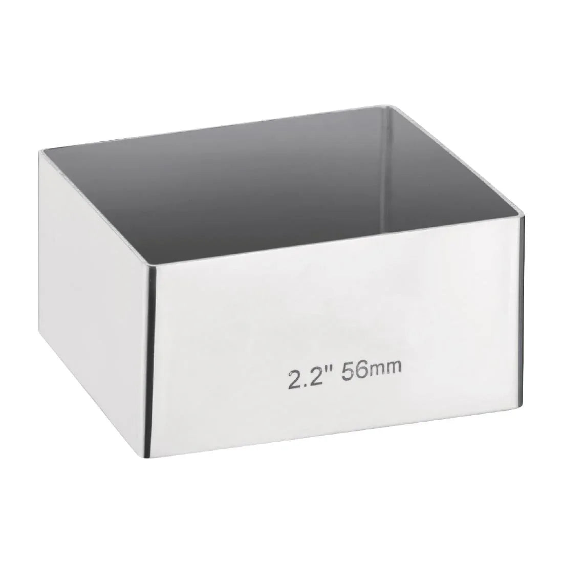 E063 Square Mini Gateaux Mould 60 x 60mm - JD Catering Equipment Solutions Ltd