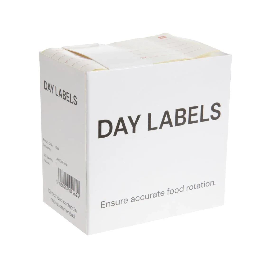 E148 Vogue Removable Prepped Food Labels (Pack of 500) - JD Catering Equipment Solutions Ltd