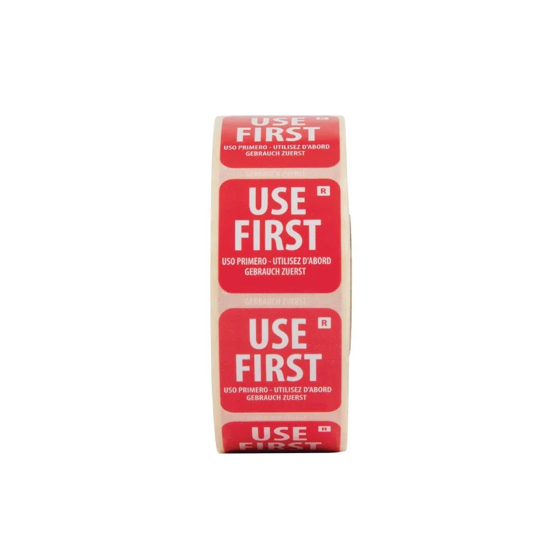 E149 Vogue Removable Use First Labels (Pack of 1000)