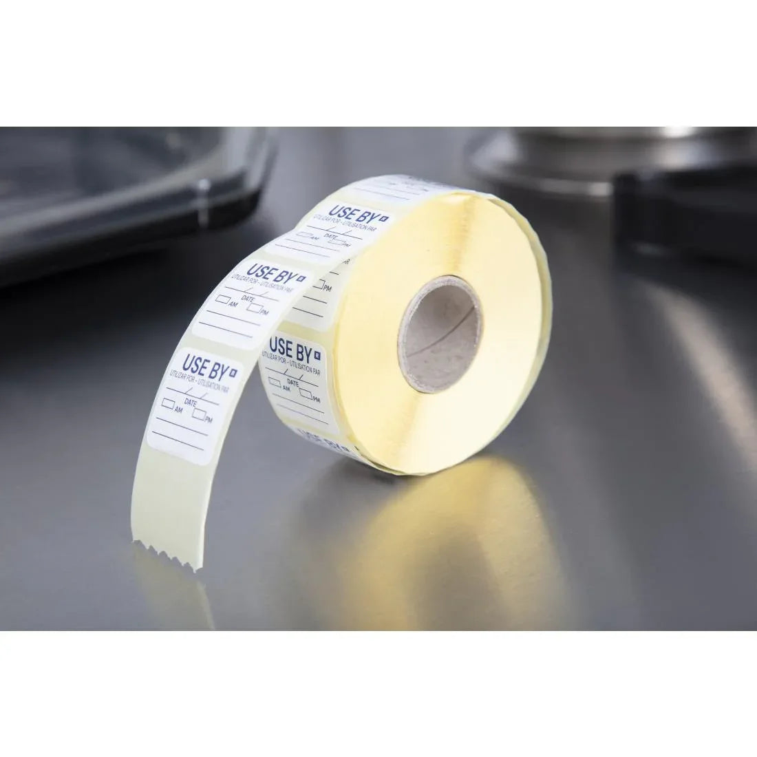 E150 Vogue Removable Use By Labels (Pack of 1000) - JD Catering Equipment Solutions Ltd