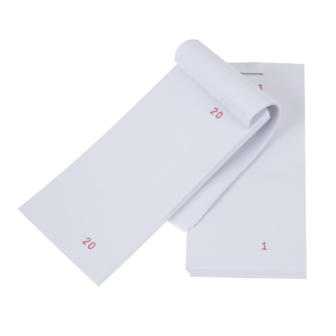 Restaurant and Kitchen Check Pad Single Leaf (50 Pack)