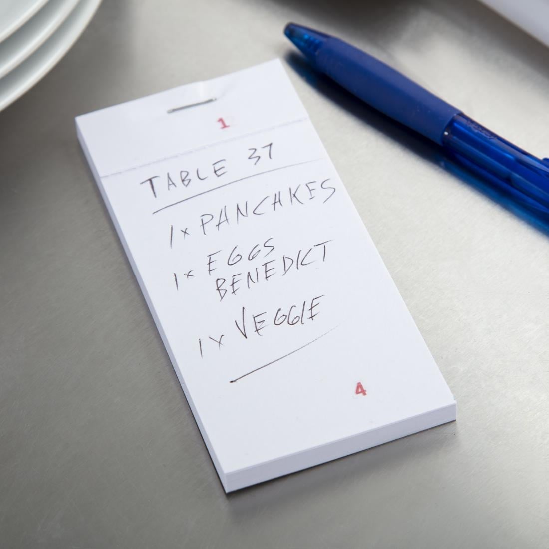 Restaurant and Kitchen Check Pad Single Leaf (50 Pack)