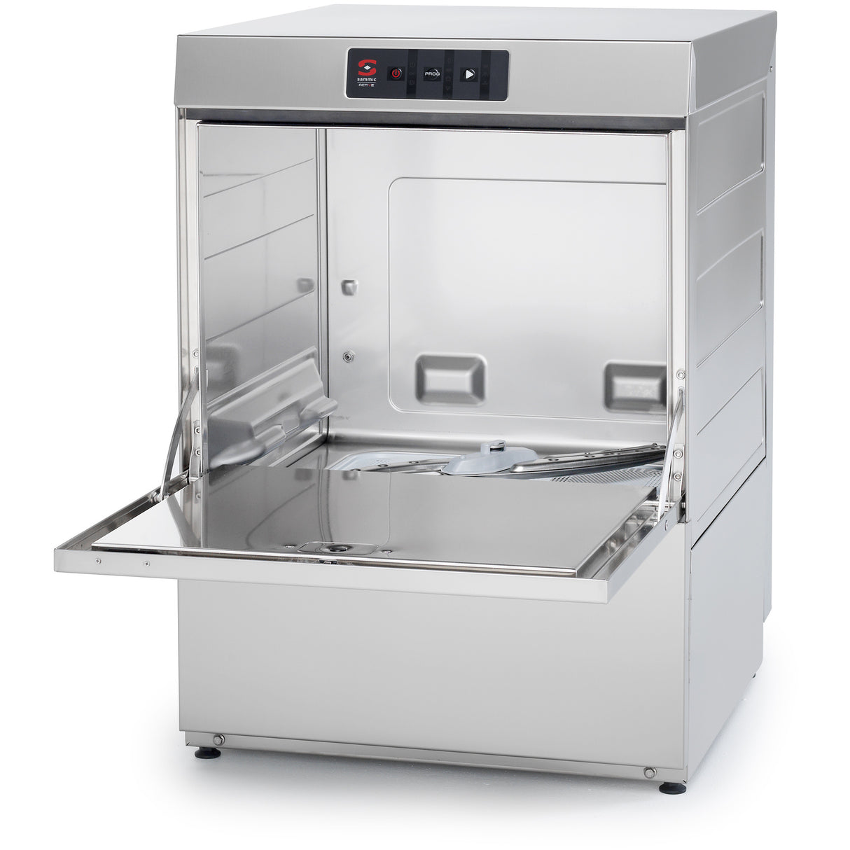Sammic AX-50B - 500mm Basket Glass/Dishwasher - 13amp with drain pump