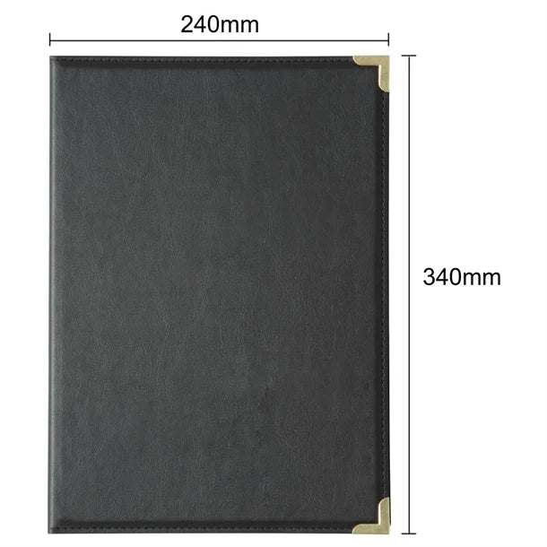 E221 Olympia Faux Leather Menu Cover