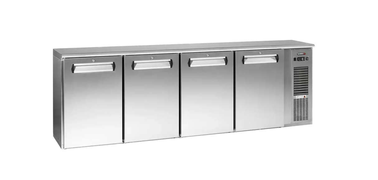 Foster Gamko 4-door solid door Undercounter bottle fridge - E3/2222MUCS84
