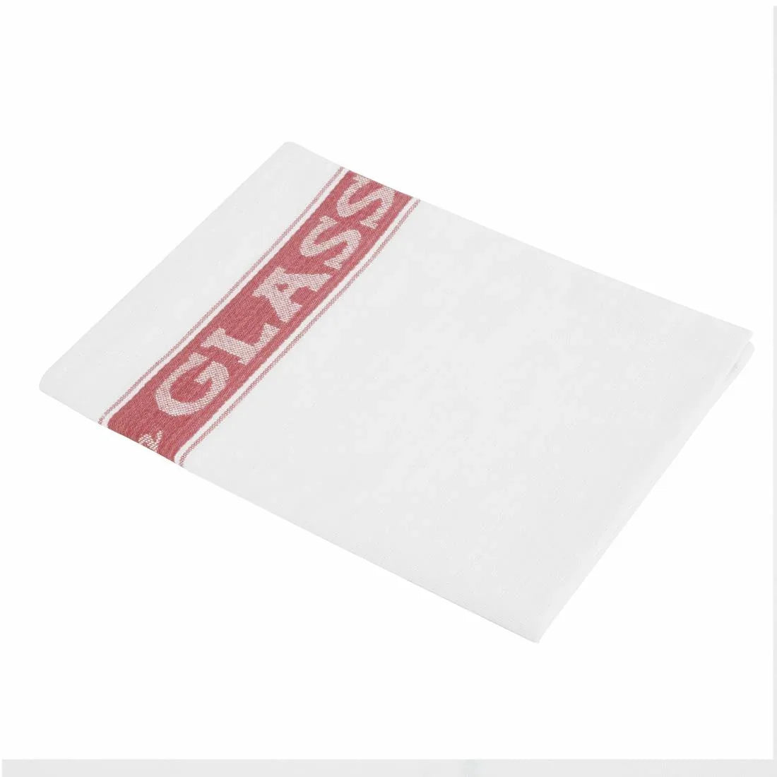 E910 Vogue Glass Cloth Red - JD Catering Equipment Solutions Ltd