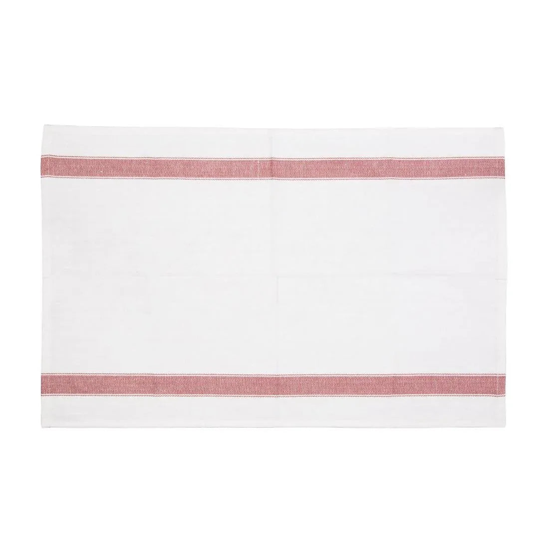 E915 Vogue Heavy Tea Towel Red