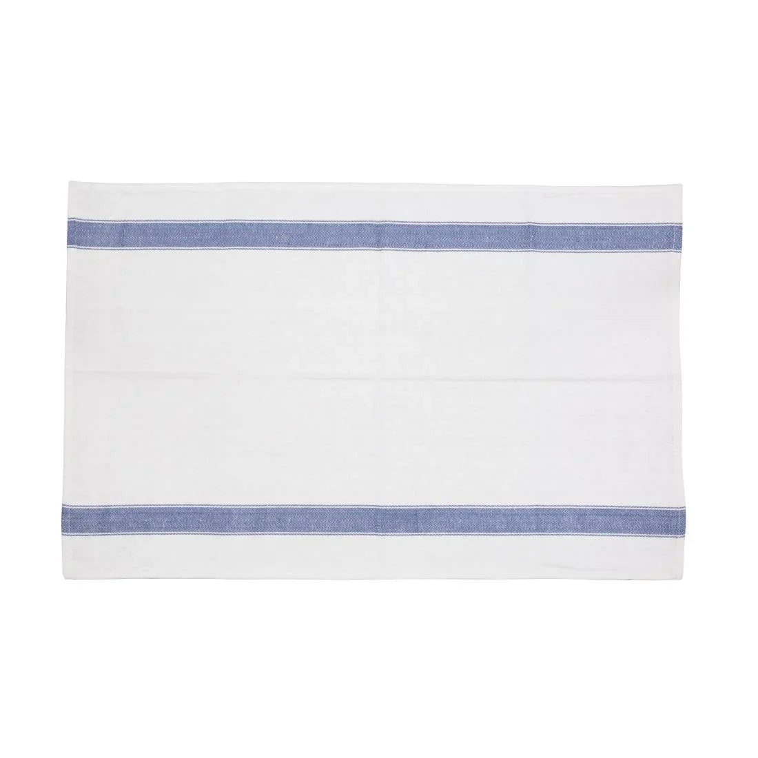 E918 Vogue Heavy Blue Tea Towel - JD Catering Equipment Solutions Ltd