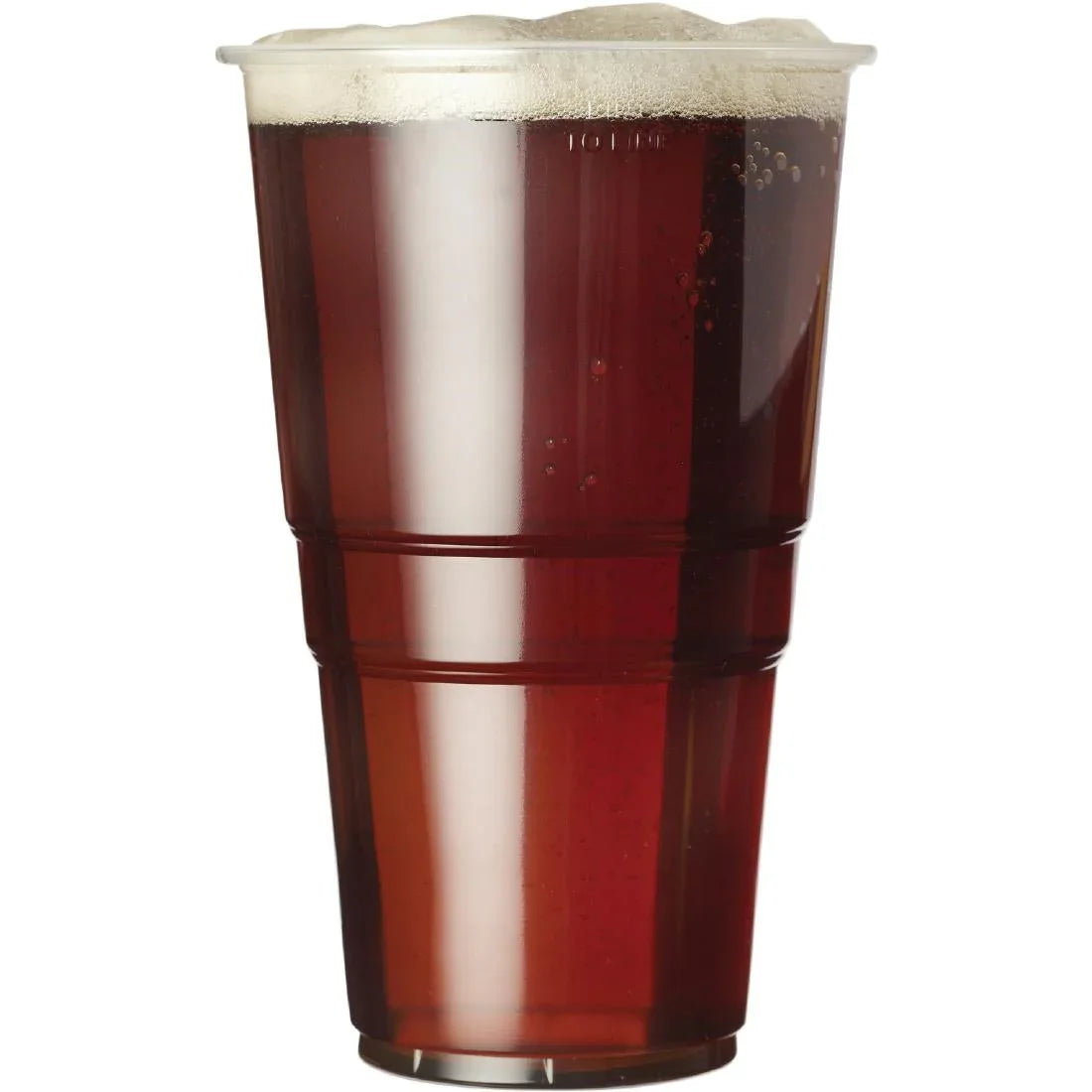 U384 eGreen Flexy-Glass Recyclable Pint To Line CE Marked 568ml / 20oz (Pack of 1000) - JD Catering Equipment Solutions Ltd