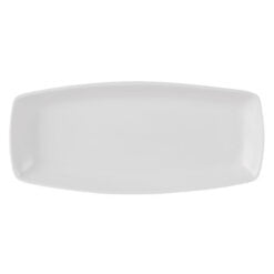 Pack Size 6 - Simply Tableware Simply Rectangular Plate 26.5cm x 12cm - EC0044