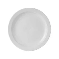 Pack Size 6 - Simply Tableware Simply Tableware Narrow Rim 23cm/9" Plate - EC1004