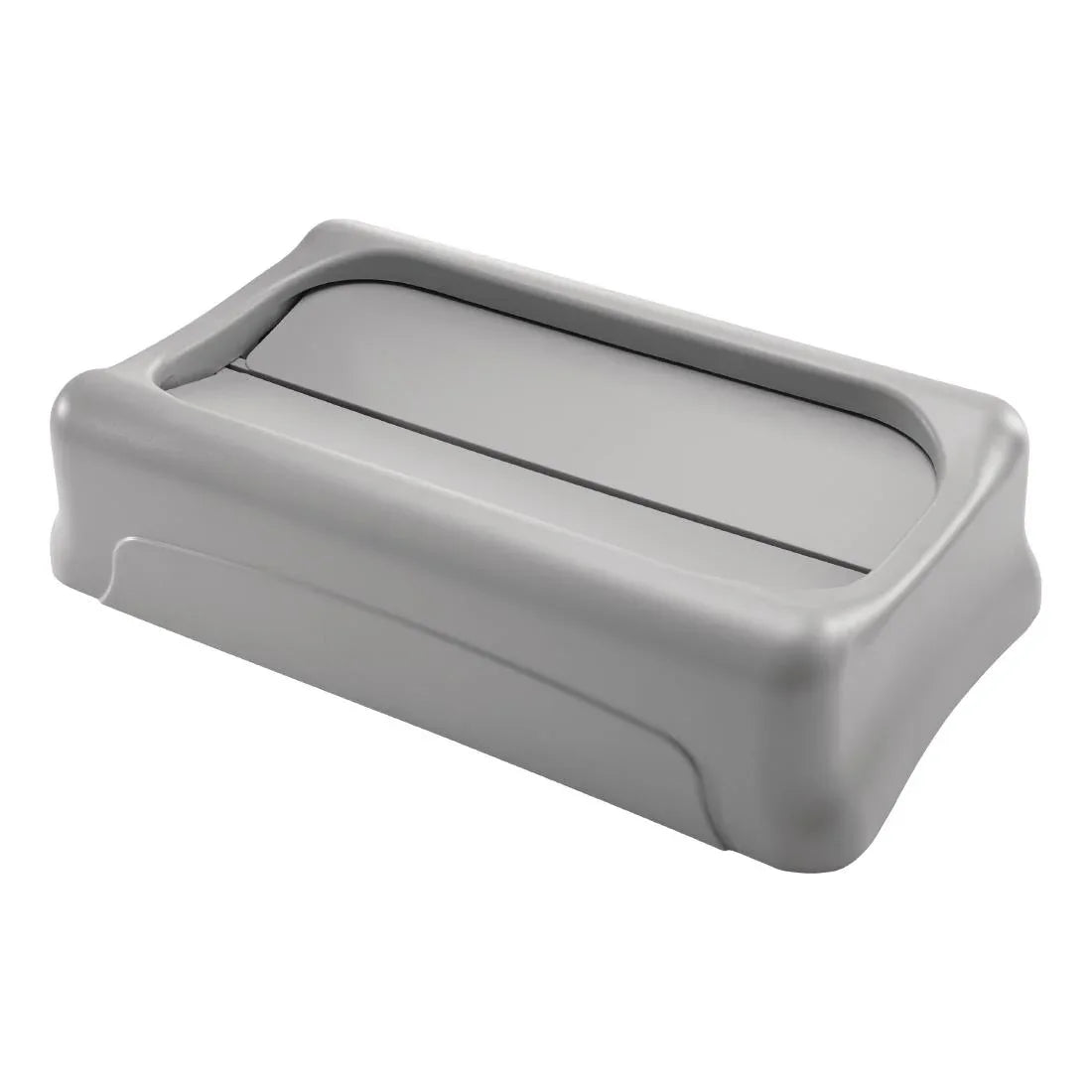 F604 Rubbermaid General Purpose Swing Lid Grey - JD Catering Equipment Solutions Ltd