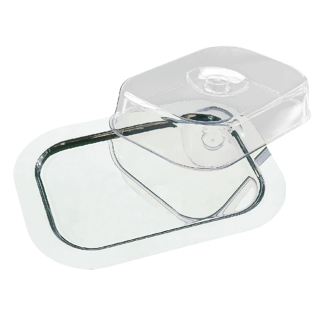 F762 Rectangular Tray With Cover