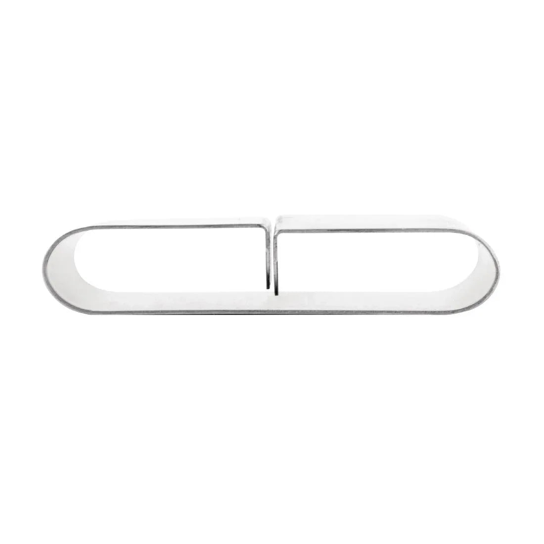 F778 Olympia Curved Stainless Steel Menu Card Holder - JD Catering Equipment Solutions Ltd