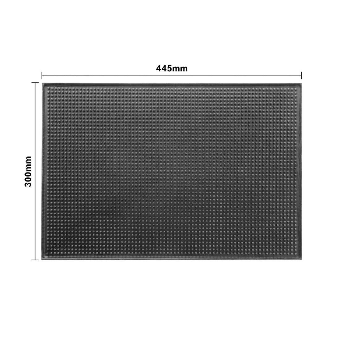 F977 Olympia Rubber Bar Mat 450 x 300mm - JD Catering Equipment Solutions Ltd