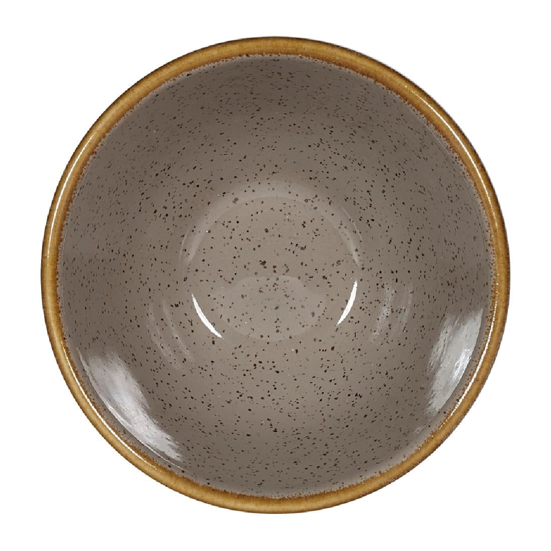 Churchill Stonecast Dip Pots Peppercorn Grey 70mm (12 Pack)