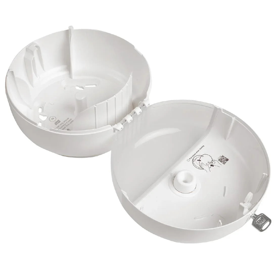 FA701 Tork SmartOne Mini Toilet Roll Dispenser White - JD Catering Equipment Solutions Ltd