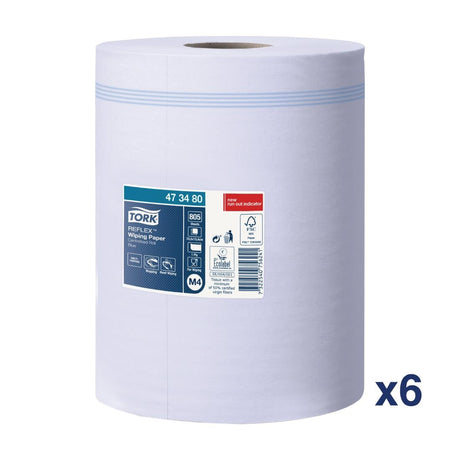 FA703 Tork Reflex Centrefeed Wiping Paper 1-Ply 269m (Pack of 6)