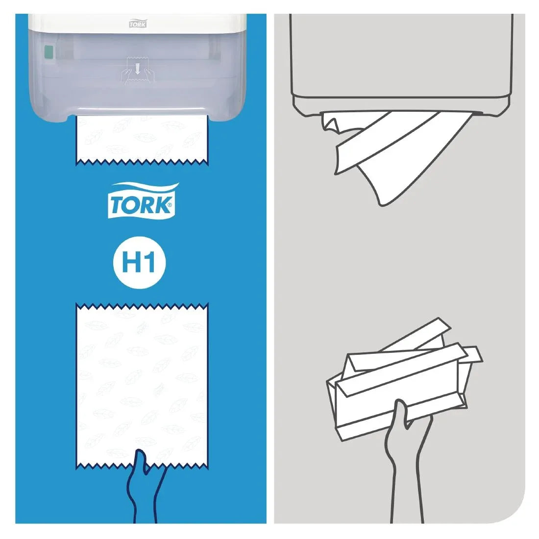 FA708 Tork Matic Hand Towel Roll Dispenser White - JD Catering Equipment Solutions Ltd