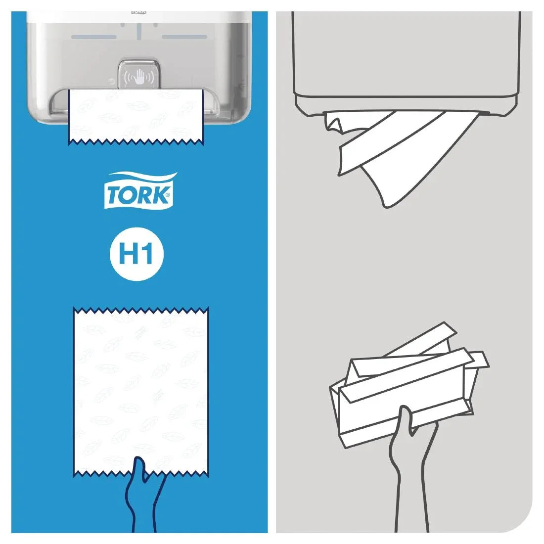FA709 Tork Matic Automatic Hand Towel Roll Dispenser White - JD Catering Equipment Solutions Ltd