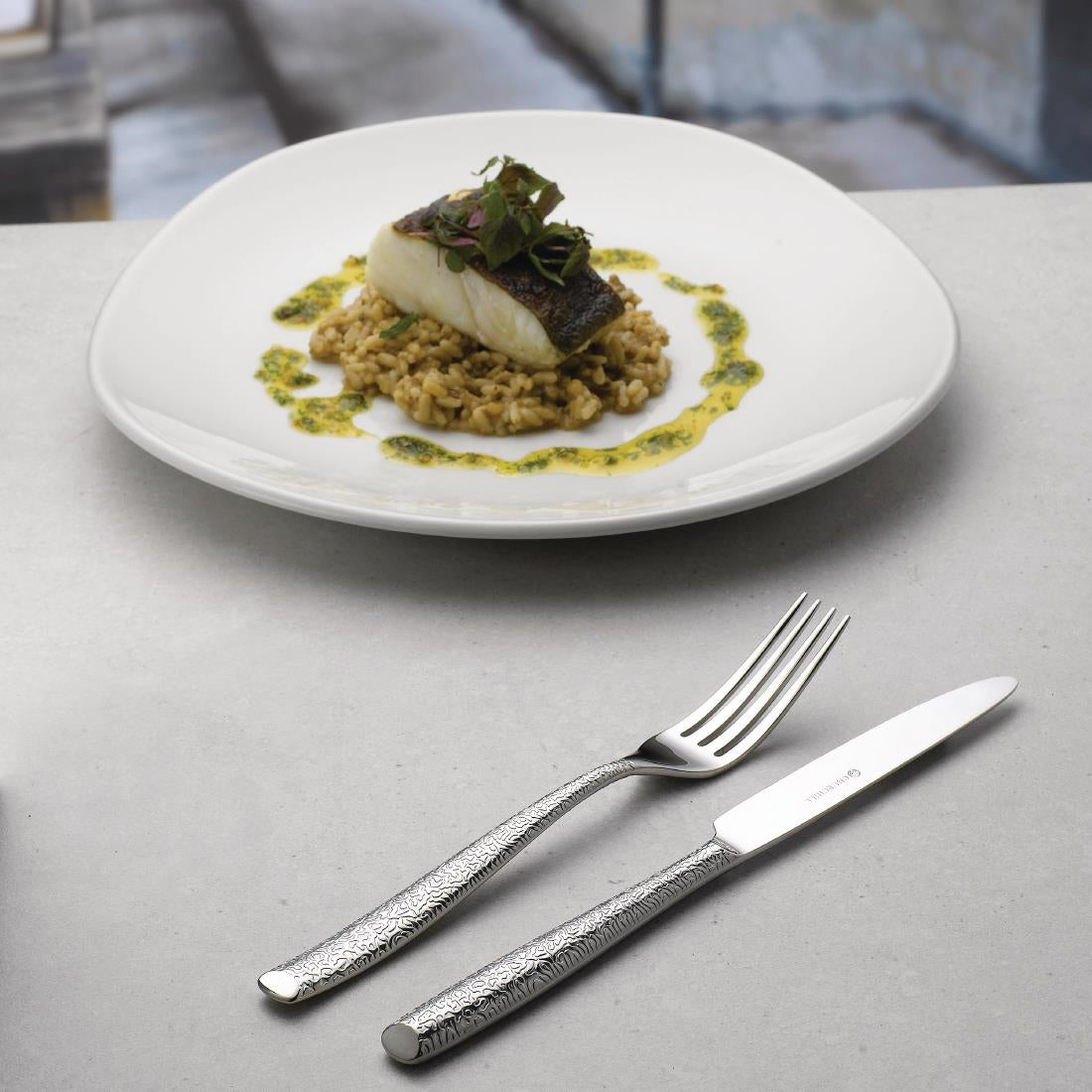 DM452 Churchill Organic White Round Plate 264mm (Pack of 12)