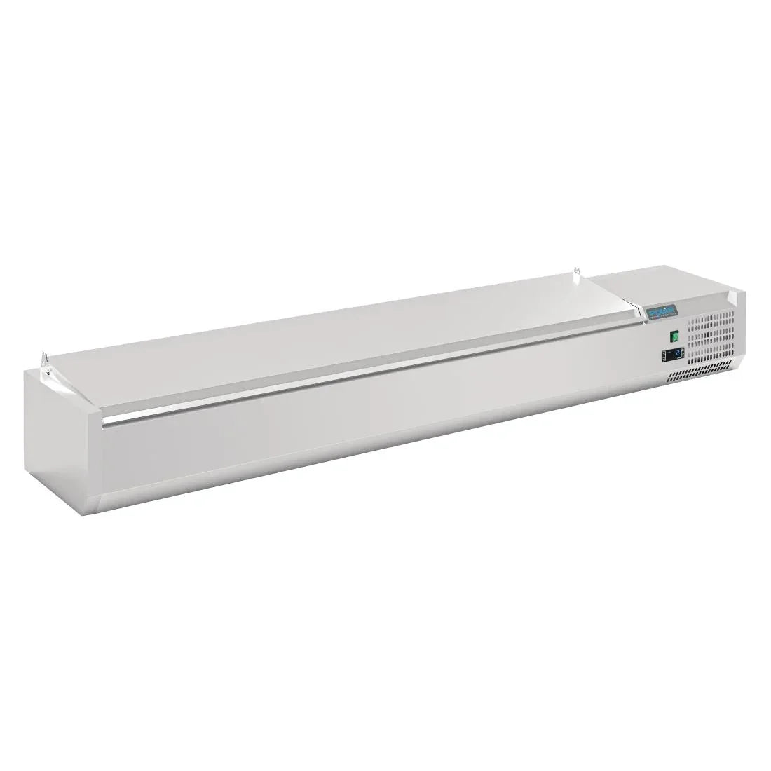 FA857 Polar G-Series Countertop Prep Fridge with Lid 10x 1/4GN - JD Catering Equipment Solutions Ltd