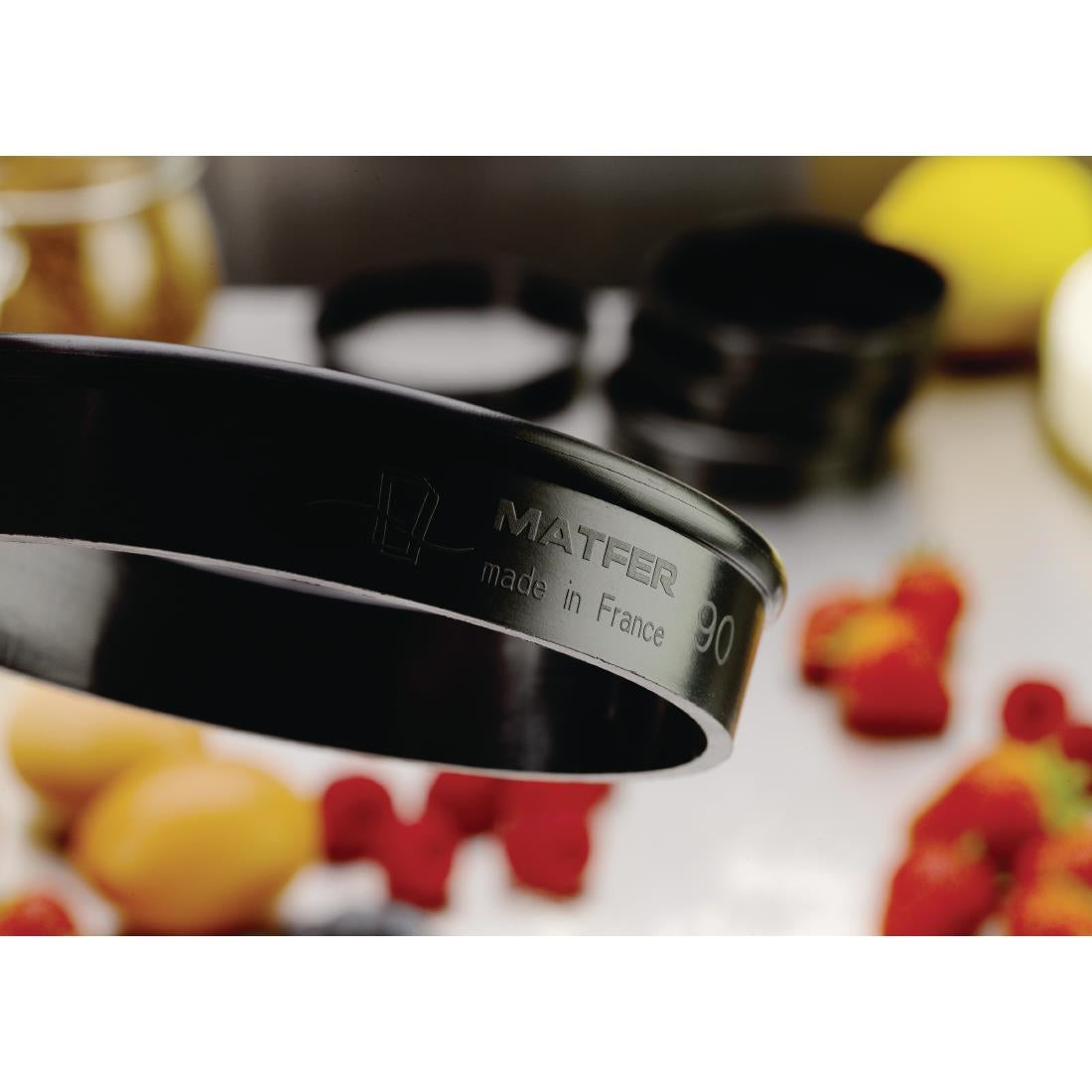 Matfer Bourgeat Exoglass Tart Ring 90mm