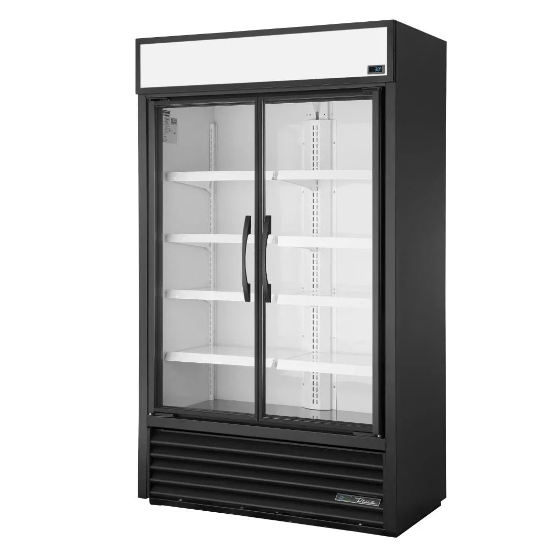 FB004 True Double Door Display Fridge TVM-48SL-HC-VM01 - JD Catering Equipment Solutions Ltd