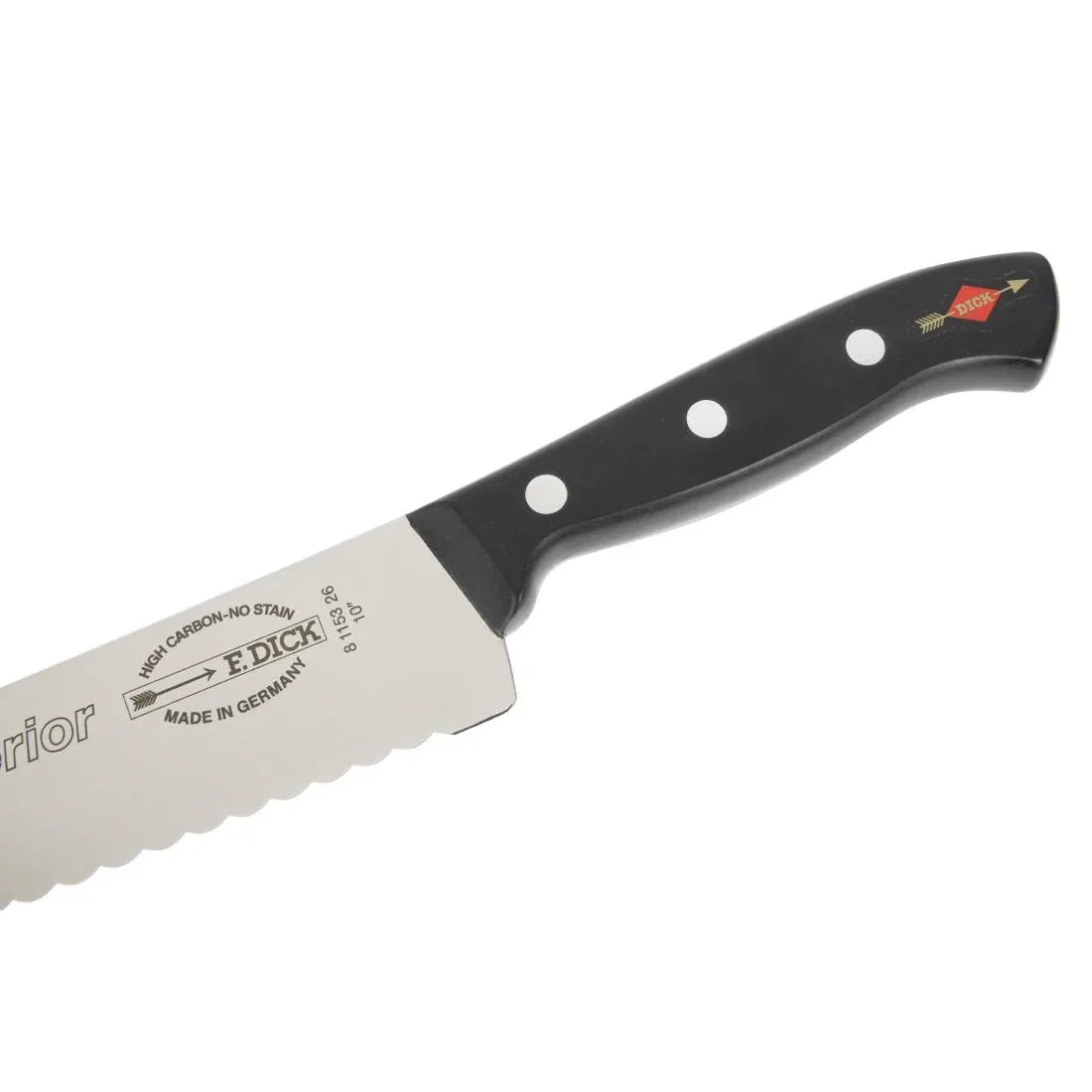 FB054 Dick Superior Bread Knife 10" - JD Catering Equipment Solutions Ltd