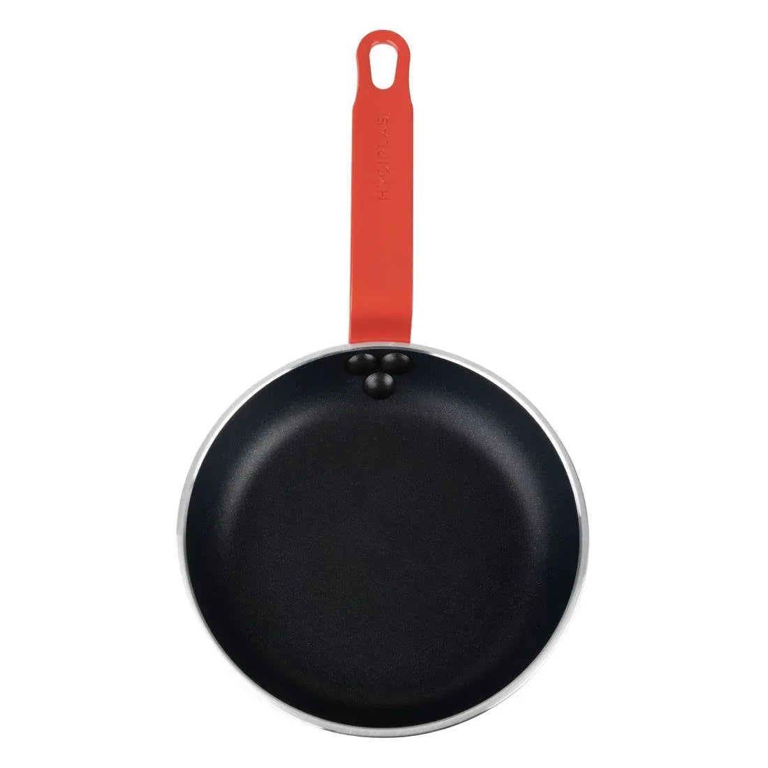 HT964 Hygiplas Aluminium Non-stick Teflon Platinum Plus Frying Pan with Red Handle 20cm