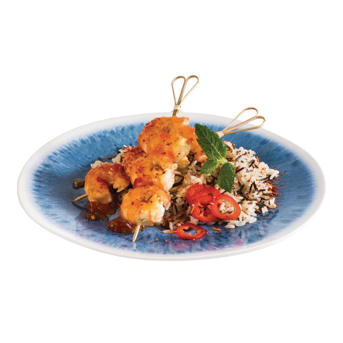 FB613 APS Blue Ocean Plate 265(Ø)mm