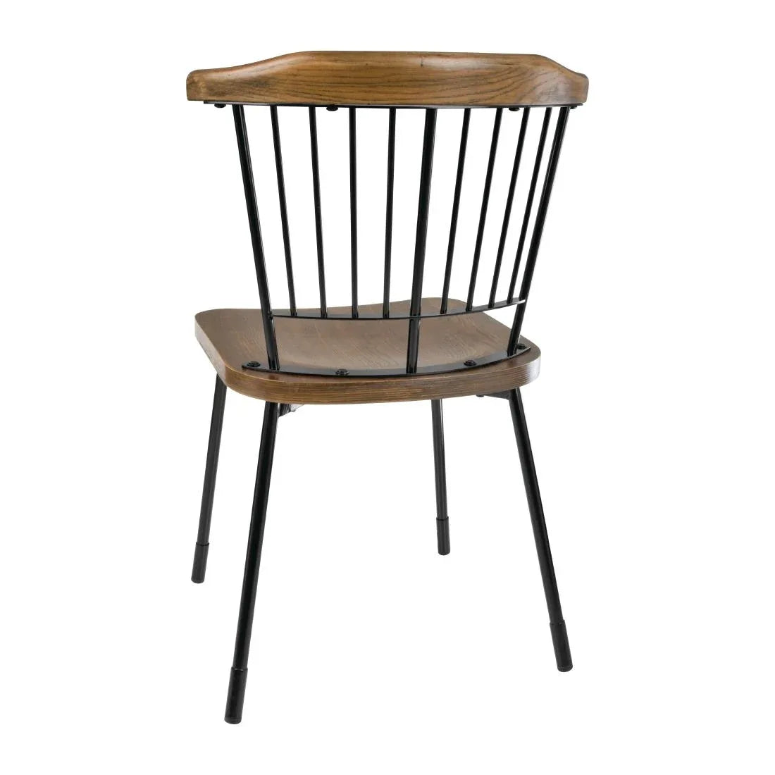 FB871 Bolero Scandi Side Chairs Black (Pack of 2) - JD Catering Equipment Solutions Ltd
