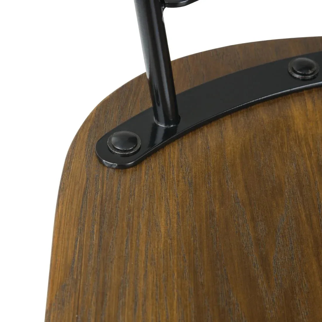 FB871 Bolero Scandi Side Chairs Black (Pack of 2) - JD Catering Equipment Solutions Ltd