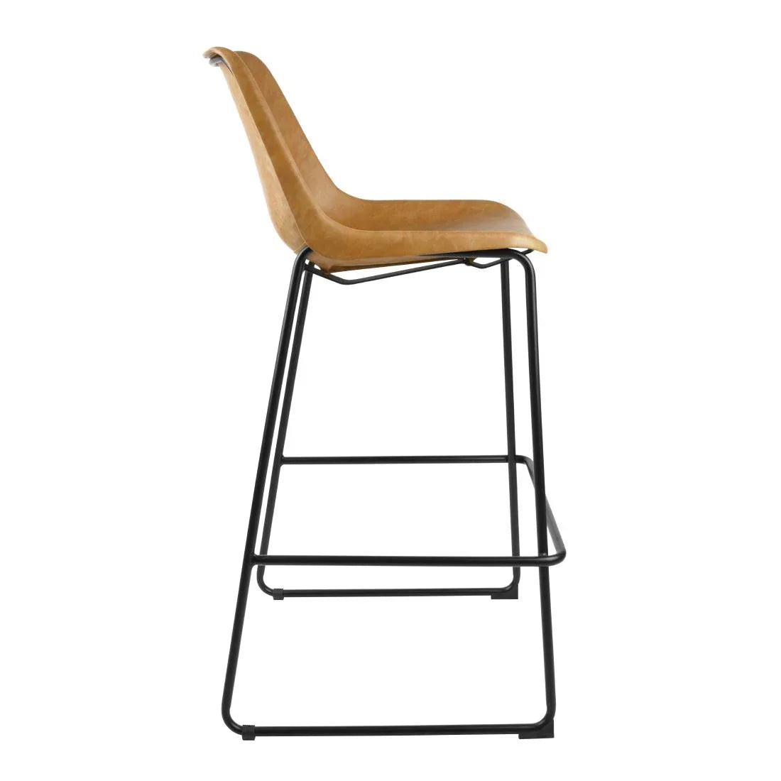 FB885 Bolero Rodeo High Stools Camel - JD Catering Equipment Solutions Ltd