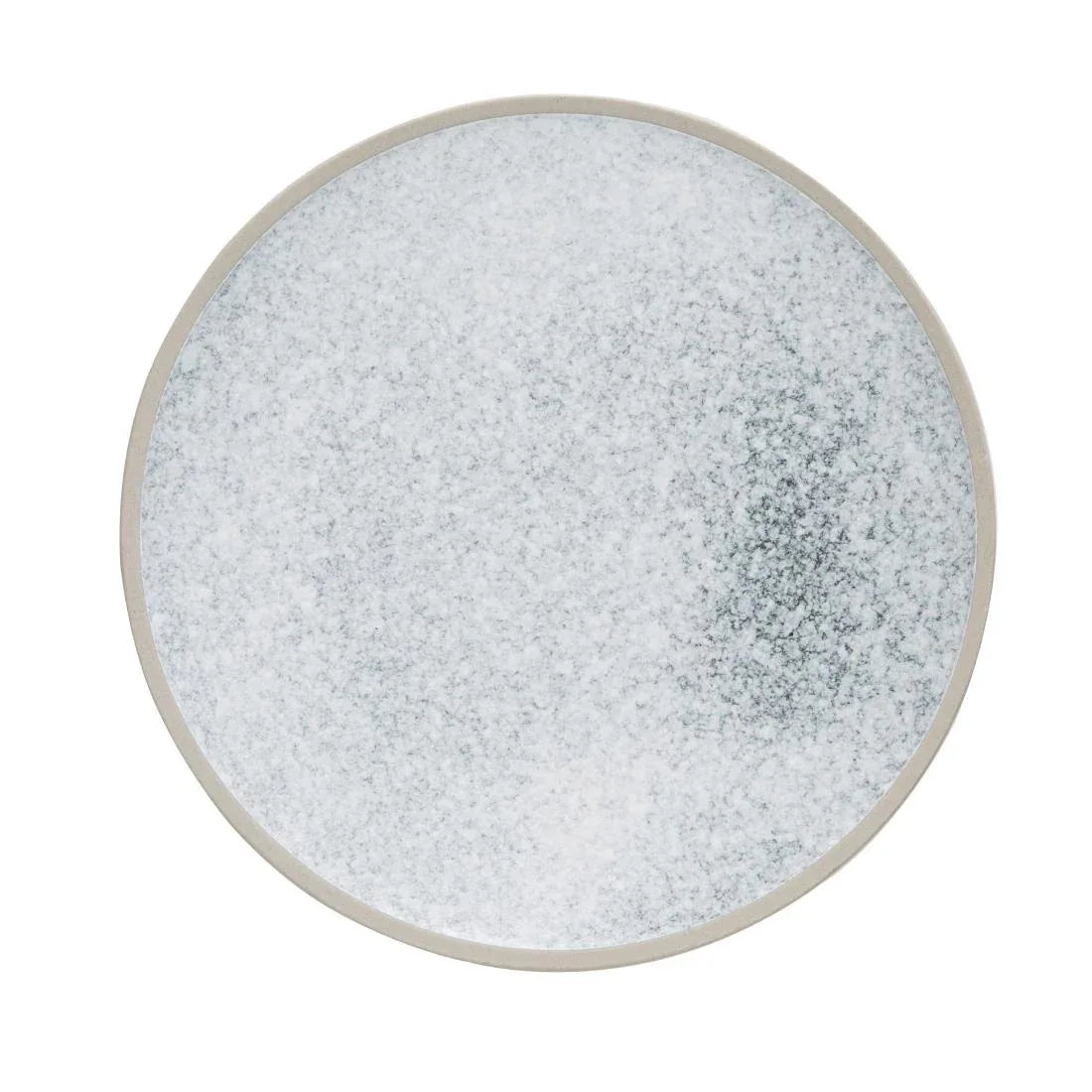 FC484 Olympia Anello Stone Raw Edge Plates 205mm (Pack of 6) - JD Catering Equipment Solutions Ltd