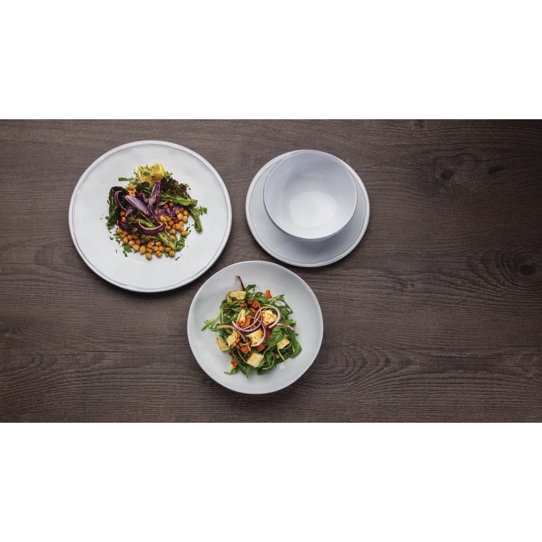 FC596 Olympia Raw Coupe Plate 280(Ø)mm (Pack of 6)