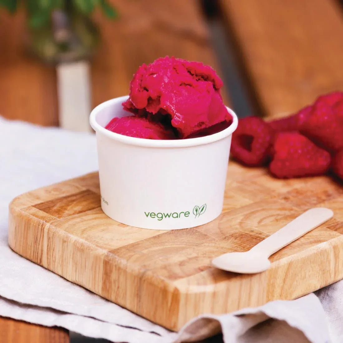 FC896 Vegware Compostable Hot Food Pots 110ml / 4oz (Pack of 1000) - JD Catering Equipment Solutions Ltd