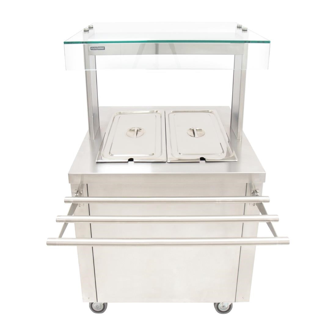 Parry Hot Cupboard with Dry Bain Marie Top and Quartz Heated Gantry FS-HB2PACK
