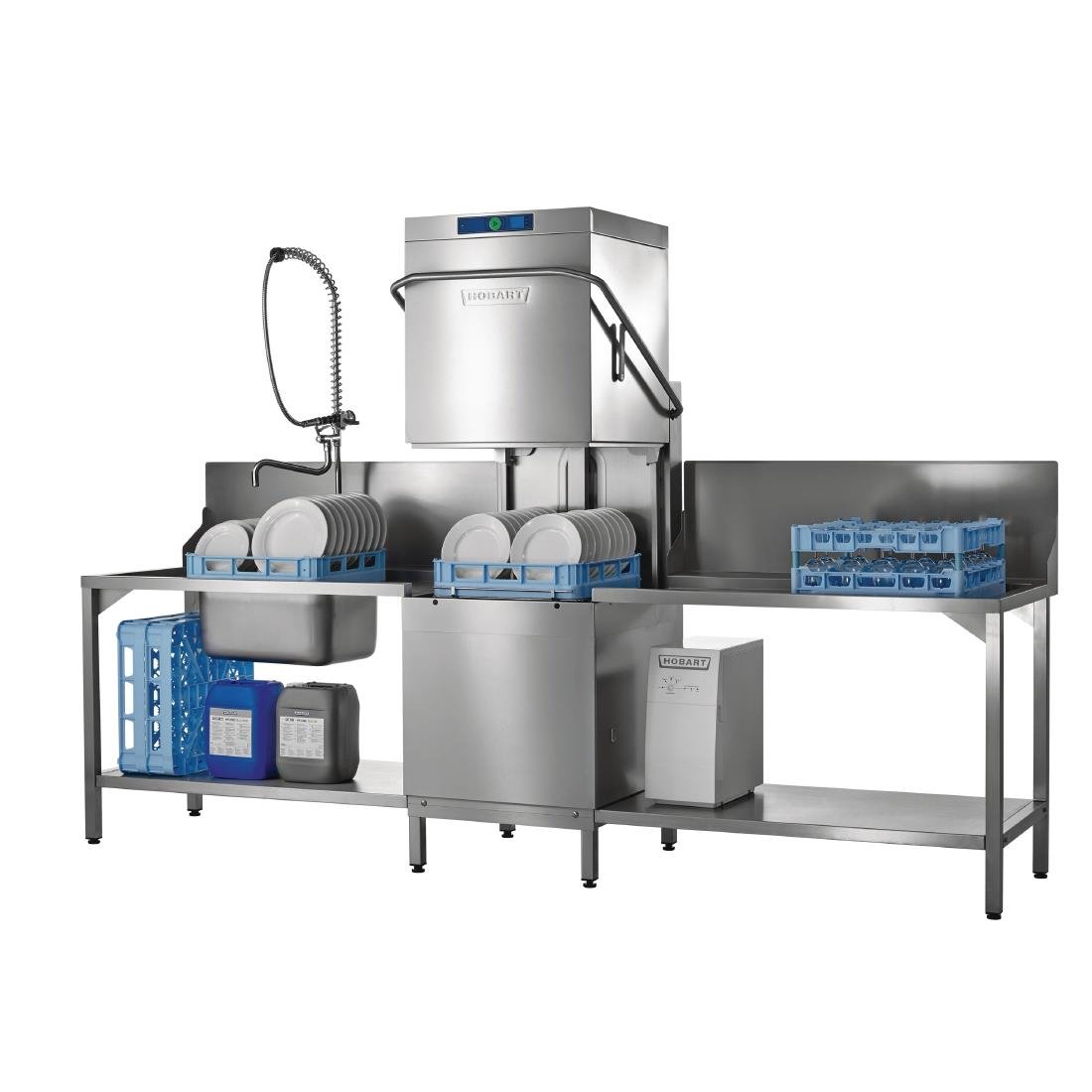 FD257 Hobart Profi Pass Through Dishwasher with Drain Heat Recovery AMXXR-10A