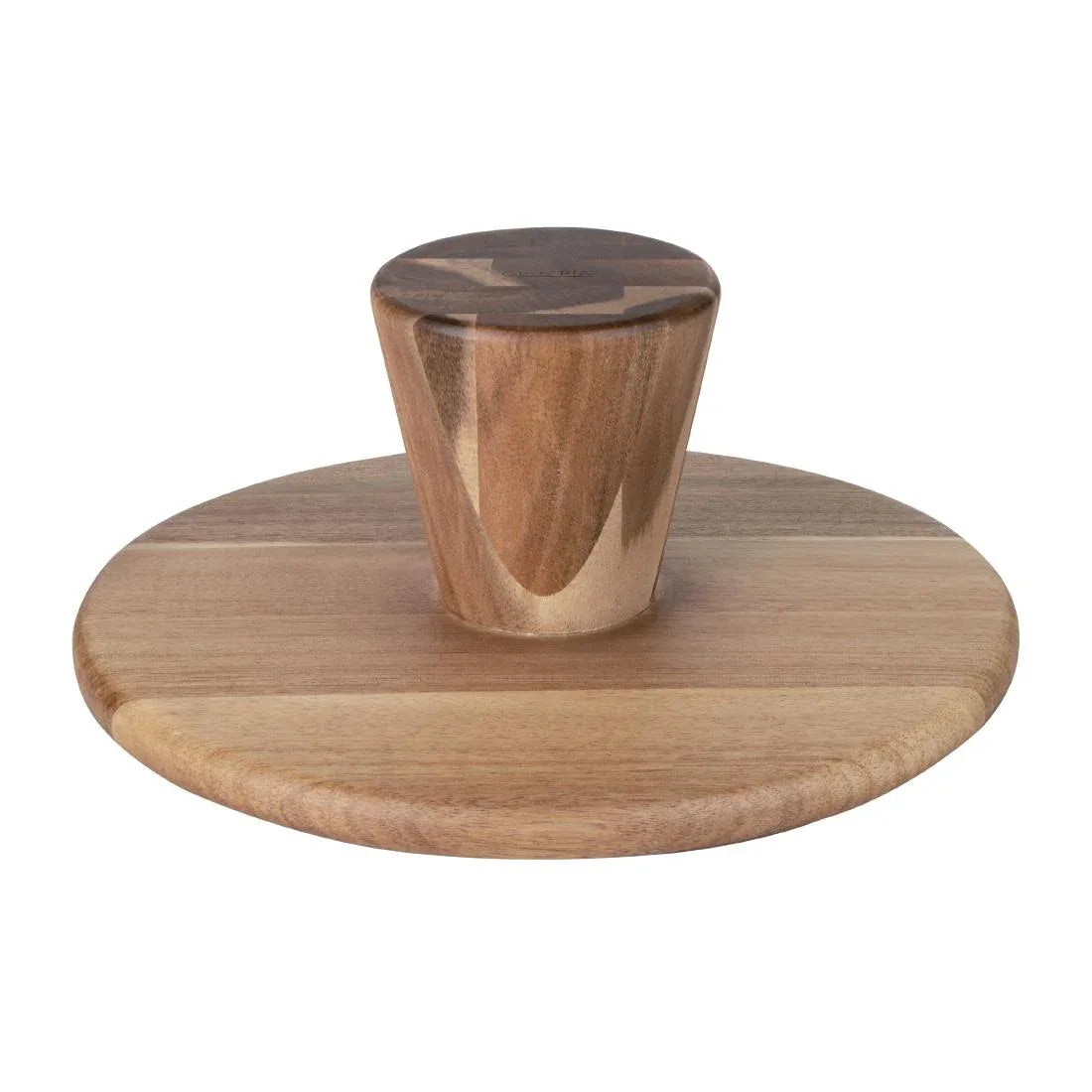 FE150 Olympia Acacia Cake Stand 305(Ø) x 127(H)mm - JD Catering Equipment Solutions Ltd