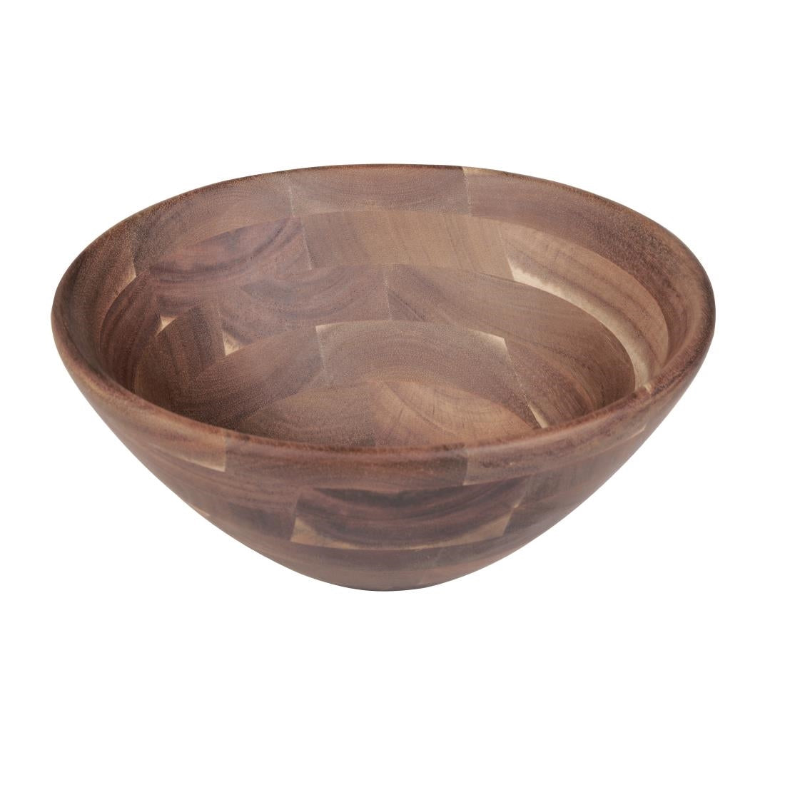 FE158 Olympia Acacia Bowl 254(Ø) x 114(H)mm