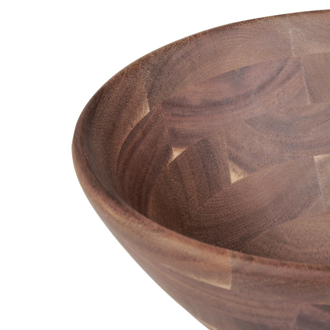 FE158 Olympia Acacia Bowl 254(Ø) x 114(H)mm