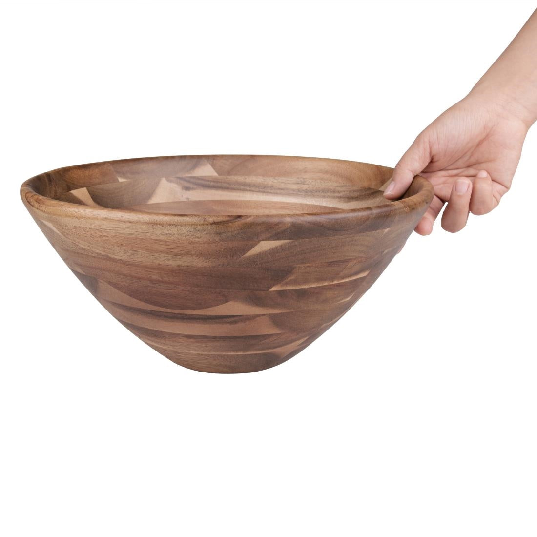 FE159 Olympia Acacia Bowl 305(Ø) x 137(H)mm