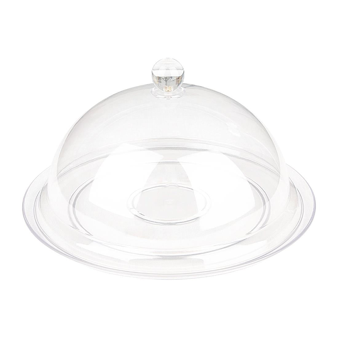 FE470 Olympia Kristallon Polycarbonate Domed Cover Clear 315 x 125(H)mm