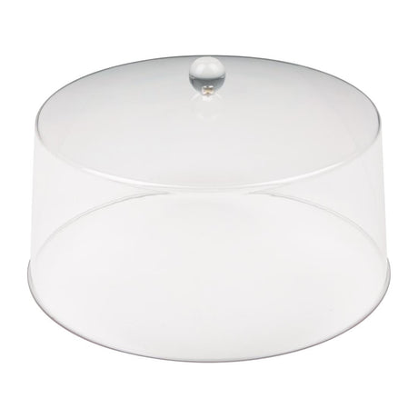 FE473 Olympia Kristallon Polycarbonate Display Cover Clear 308(Ø) x 190(H)mm