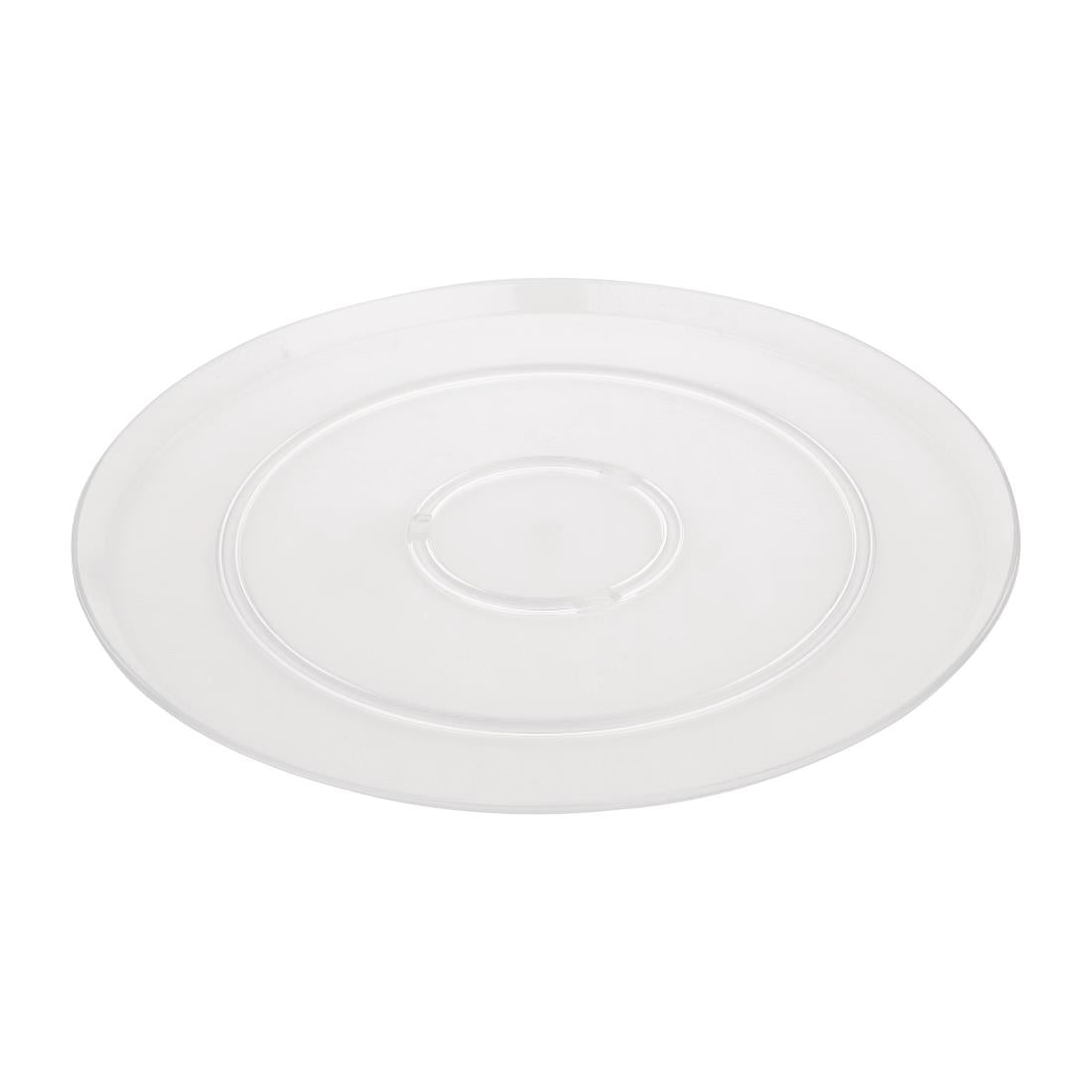 FE474 Olympia Kristallon Polycarbonate Display Plate Clear 345(Ø)mm