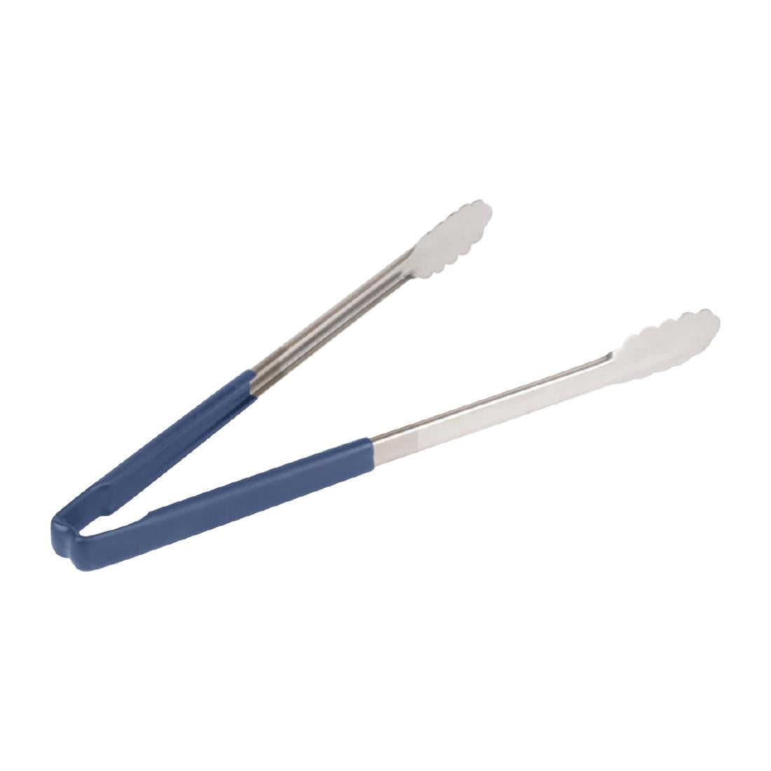 FE476 Vollrath Utility Grip Tongs Blue 406mm